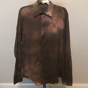 John Varvatos casual dress Shirt - M